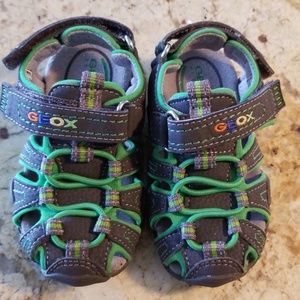 Geox baby sandals sz 22/7
